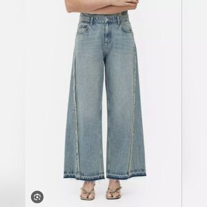 Rita Ora X Primark Jeans Size 4 Wide Leg High Waist